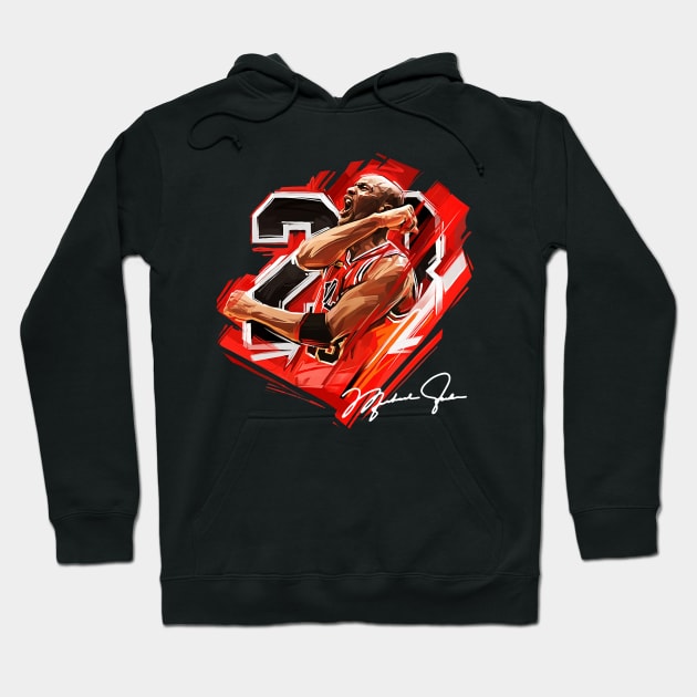 23 with signature ( Jordan ) Hoodie by KEDIRIACTION